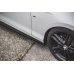Накладки сплиттеры на пороги на BMW 1 F20 / F21 M-Pack / M140i рестайл